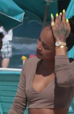 KARREUCHE TRAN in Tankini on the Beach in Miami 04/15/2017
