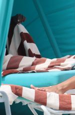 KARREUCHE TRANA at a Beach in Miami 04/15/2017