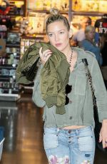 KATE HUDSON in Ripped Jeans at JFK Airport in New York 04/29/2017