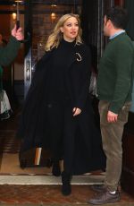 KATE HUDSON Leaves Greenwich Hotel in New York 03/31/2017