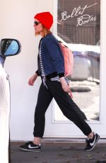 KATE MARA Leaves Ballet Bodies Class in West Hollywood 03/31/2017