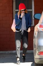 KATE MARA Leaves Ballet Bodies Class in West Hollywood 03/31/2017