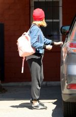 KATE MARA Leaves Ballet Bodies Class in West Hollywood 03/31/2017
