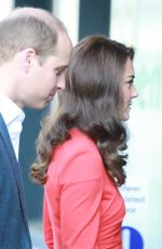 KATE MIDDLETON Arrives at Global Academy Opening in Support of Heads Together in London 04/20/2017