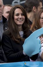 KATE MIDDLETON at 2017 Virgin Money London Marathon in London 04/23/2017