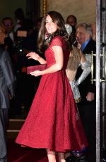 KATE MIDDLETON at 42nd Street Opening Night Royal Gala in London 04/0/42017