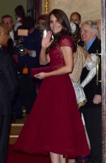 KATE MIDDLETON at 42nd Street Opening Night Royal Gala in London 04/0/42017