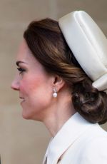 KATE MIDDLETON at Easter Sunday Church Service in Windsor 04/16/2017