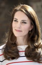 KATE MIDDLETON Decorates Kensington Palace Mailbox in London 04/19/2017