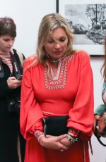 KATE MOSS Arrives at Julian Lennon