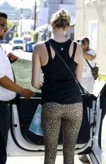 KATE UPTON Out Shopping in West Hollywood 04/14/2017