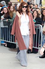 KATE WALSH Arrives at AOL Studios in New York 04/24/2017