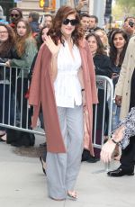 KATE WALSH Arrives at AOL Studios in New York 04/24/2017