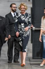 KATHERINE HEIGL Arrives at Jimmy Kimmel Live in Los Angeles 04/18/2017