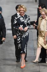 KATHERINE HEIGL Arrives at Jimmy Kimmel Live in Los Angeles 04/18/2017