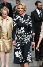 KATHERINE HEIGL Arrives at Jimmy Kimmel Live in Los Angeles 04/18/2017