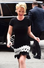 KATHERINE HEIGL Arrives at The Chew in New York 04/20/2017