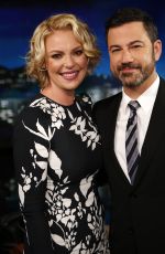KATHERINE HEIGL at Jimmy Kimmel Live 04/18/2017
