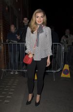 KATHERINE JENKINS Leaves The Coliseum in London 04/25/2071