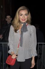 KATHERINE JENKINS Leaves The Coliseum in London 04/25/2071