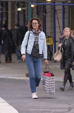 KATIE HOLMES Out in New York 04/26/2017