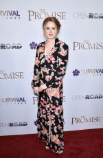 KATIE PAXTON at The Promise Screening in New York 04/18/2017