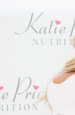 KATIE PRICE at Nutrition Together with NRGFUEL at The Worx in Parson