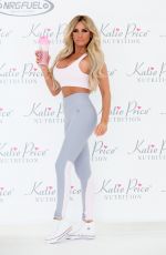 KATIE PRICE at Nutrition Together with NRGFUEL at The Worx in Parson