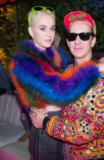 KATY PERRY and Jeremy Scott at Moschino Candy Crush Party at Coachella Festival in Indio 04/15/2017