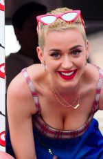 KATY PERRY Promotes Her New Song 