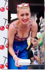 KATY PERRY Promotes Her New Song 