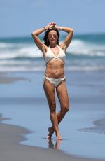 KELLY BENSIMON in Bikini on the Beach in Boca Raton 04/02/2017