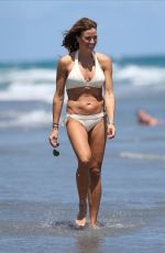KELLY BENSIMON in Bikini on the Beach in Boca Raton 04/02/2017