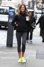 KELLY BENSIMON in Leggings Out in New York 04/26/2017