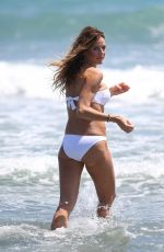 KELLY BENSIMON in White Bikini at a Beach in Boca Raton 04/01/2017