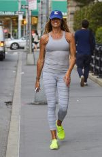 KELLY BENSIMON Leaves a Gym In New York 04/10/2017