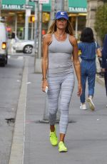 KELLY BENSIMON Leaves a Gym In New York 04/10/2017