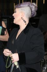 KELLY OSBOURNE Leaves Watch What Happens Live in New York 04/24/2017