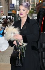KELLY OSBOURNE Leaves Watch What Happens Live in New York 04/24/2017