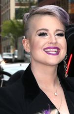KELLY OSBOURNE Leaves Watch What Happens Live in New York 04/24/2017