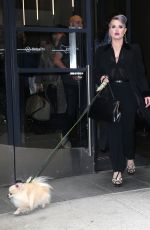 KELLY OSBOURNE Leaves Watch What Happens Live in New York 04/24/2017