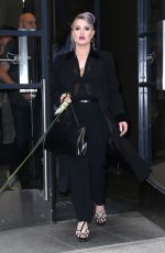 KELLY OSBOURNE Leaves Watch What Happens Live in New York 04/24/2017
