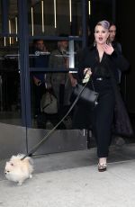 KELLY OSBOURNE Leaves Watch What Happens Live in New York 04/24/2017