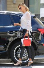 KELLY ROHRBACH at Palm Restaurant in Beverly Hills 04/19/2017