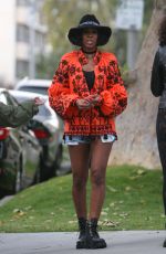 KELLY ROWLAND Out and About in Los Angeles 04/16/2017