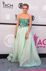 KELSEA BALLERINI at 2017 Academy of Country Music Awards in Las Vegas 04/02/2017