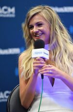 KELSEA BALLERINI at Highway Channel Broadcasts Backstage at T-Mobile Arena in Las Vegas 03/31/2017