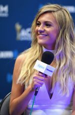 KELSEA BALLERINI at Highway Channel Broadcasts Backstage at T-Mobile Arena in Las Vegas 03/31/2017