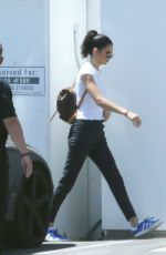 KENDALL JENNER Arrives at a Studio in Los Angeles 04/24/2017