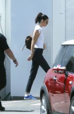 KENDALL JENNER Arrives at a Studio in Los Angeles 04/24/2017
